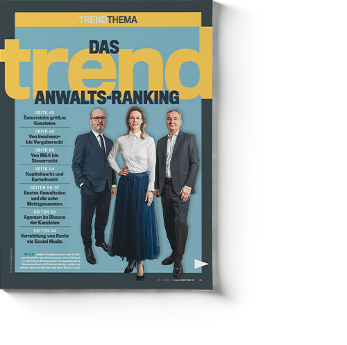 trend Anwaltsranking 2025 – Cover