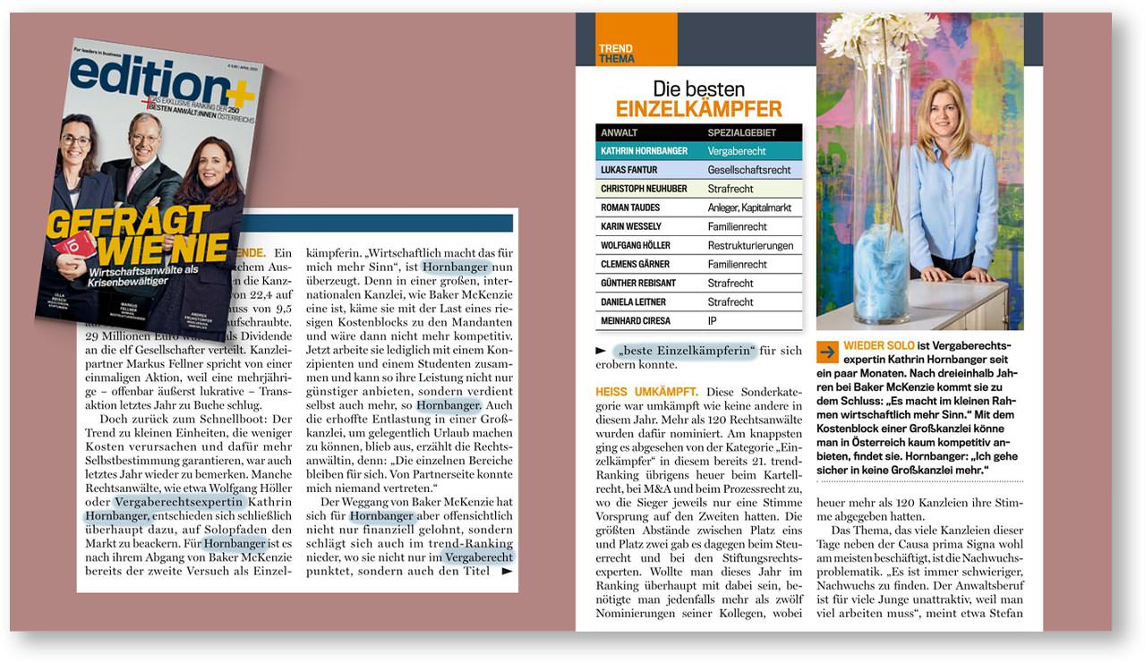Trend Anwaltsranking 2024 – Artikel